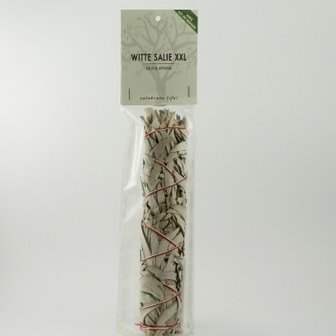 witte salie smudgestick