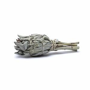 witte salie smudgestick klein